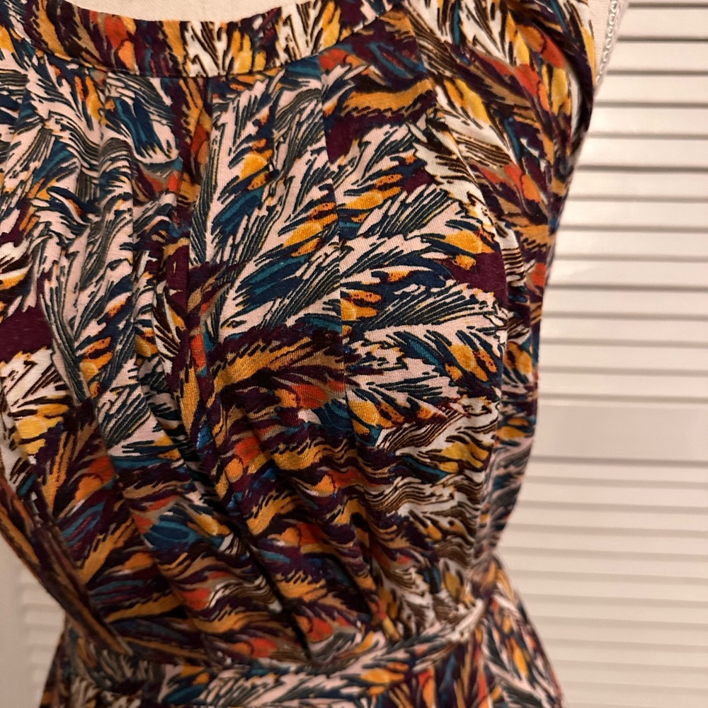 Fun, ANTHRO patterned peplum - Picture 3 of 4